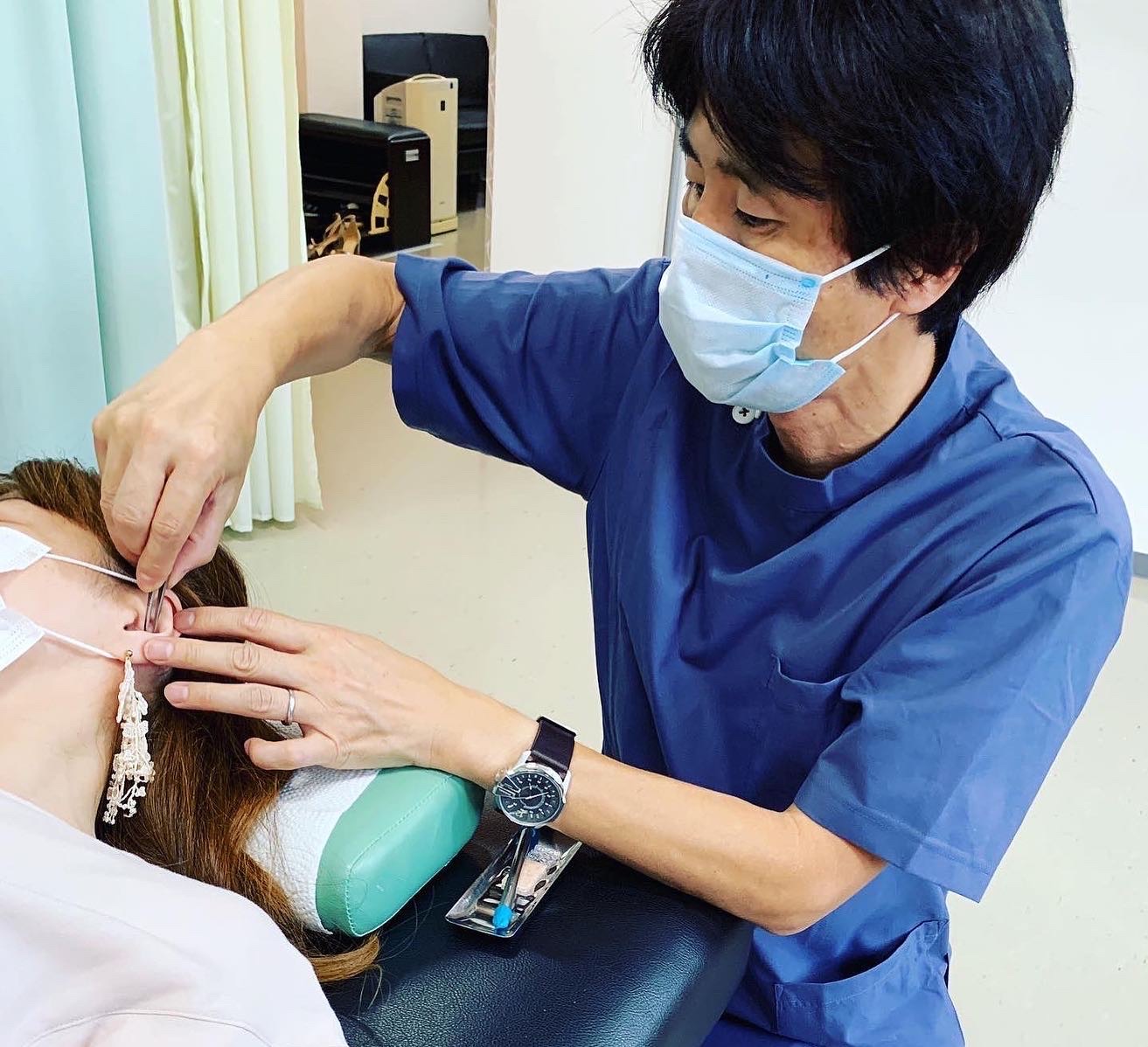 大阪天王寺の東洋スリムの耳つぼダイエット施術