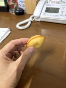 耳つぼ通院中の藤井寺市Ｋさんのお土産