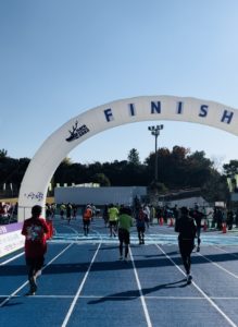 大阪耳つぼダイエット専門東洋スリム奈良マラソン出ました