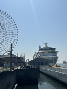 耳つぼダイエットブログ　関西万博会場目指して新今宮〜大正〜弁天町〜朝潮橋〜天保山〜USJ〜舞洲〜夢洲ランニング