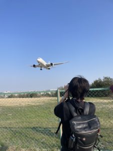 耳つぼダイエットブログ大阪伊丹空港、豊中市の千里川土手