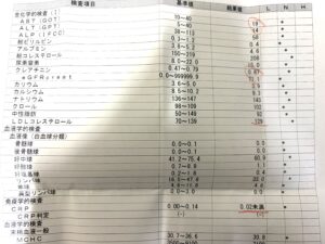 大阪天王寺の耳つぼダイエット専門鍼灸院　東洋スリム藤岡鍼灸院　藤岡です。
ホームページご覧いただきありがとうございます！八尾市ＲさんＬＤＬコレステロール中性脂肪が正常値に
