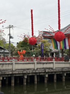 耳つぼダイエットブログ　四天王寺で雅楽の音色が　聖霊会
