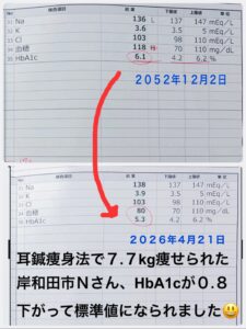 耳つぼダイエット東洋スリム 藤岡鍼灸院天王寺あべの店

天王寺駅3分の耳鍼ダイエット専門に行う鍼灸院です。
耳つぼジュエリーや金粒の耳つぼなどの接骨院での耳つぼダイエットではありません。
南大阪からも沢山お越し頂いています。
天王寺までＪＲ熊取３４分、東岸和田２９分、東貝塚３３分、和泉府中２１分、鳳１４分、堺市７分
南海泉佐野３７分、岸和田２９分、貝塚３２分、泉大津２３分、羽衣１８分、堺１３分です！