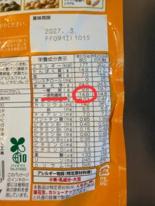 耳つぼダイエットブログ 食物繊維足りてますか?ごろグラ